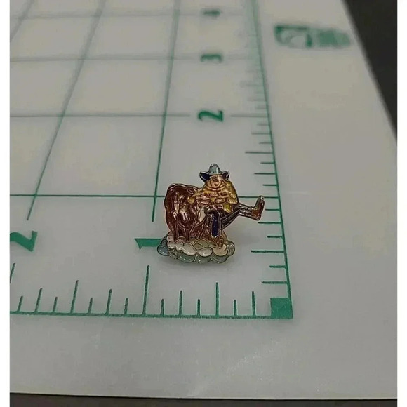 Vintage Cowboy Rodeo Cattle Collectors Pin No Back - Picture 1 of 2